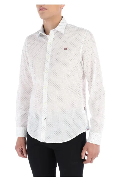 Shirt Gisborne 2 Napapijri white